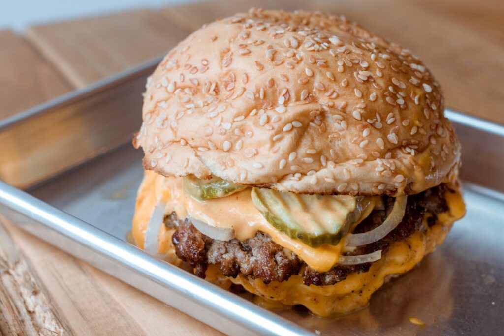 The juicy Smashville Burger is one of the best burgers in Nolensville
