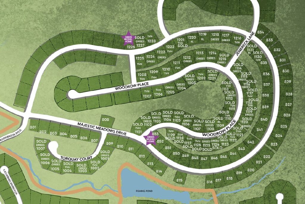 Plat map of section 12 Kings Chapel