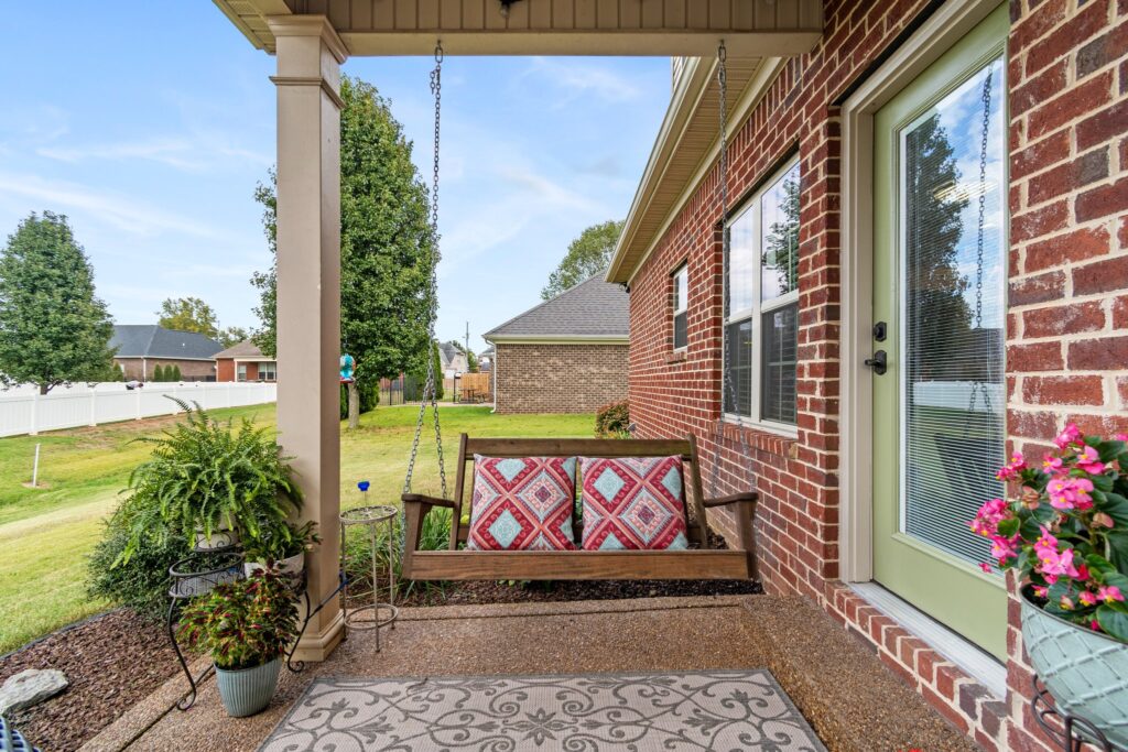 Cozy Porch at Trevino Court