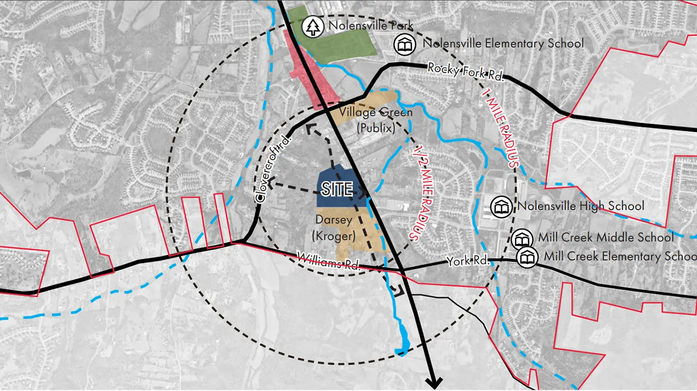 Nolensville Town Square location